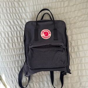 black Kånken backpack